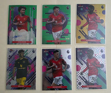 2025-26 TOPPS FINEST PREMIER LEAGUE 12 CARD LOT MANCHESTER UNITED AUTO #ED RC