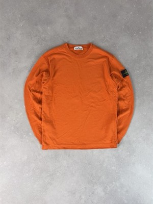 Stone Island Pullover Sweater Knit Orange Korallenrot M