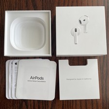 Apple AirPods 4 w/ Active Noise Cancellation BOX ONLY NO Airpods