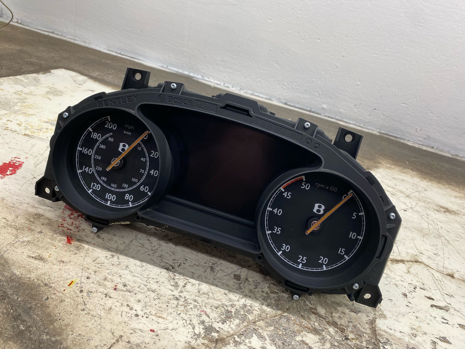 2010-2020 BENTLEY MULSANNE FRONT SPEEDOMETER INSTUMENT GAUGE CLUSTER 3Y0920840