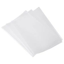 5.9x8.3" Clear Book Cover, 10 Pcs Textbook Protector with Adhesive Tape, Clear