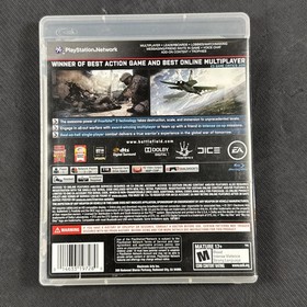 Battlefield 3 Sony PlayStation 3 PS3 Game & Case Tested