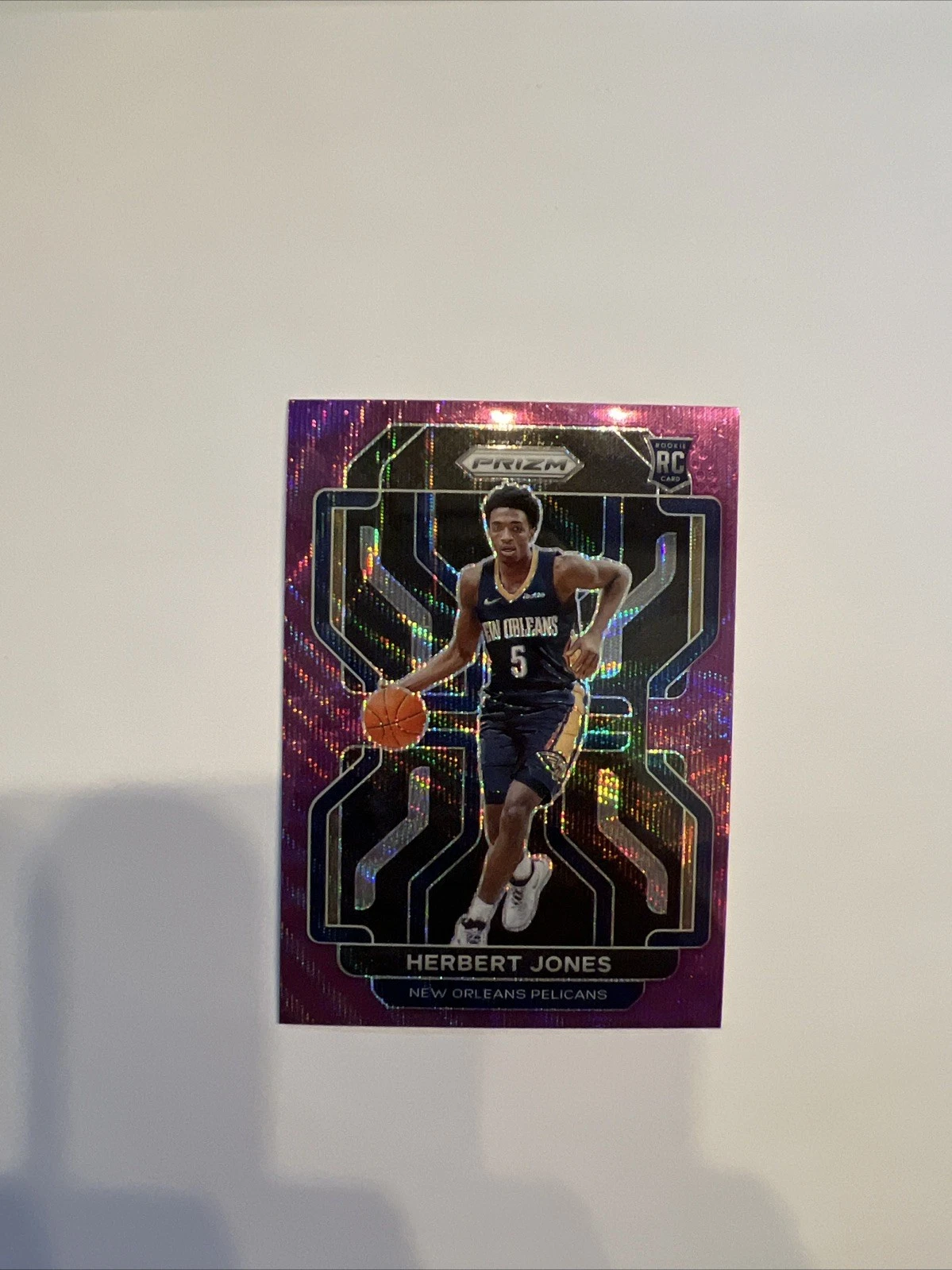 2021-22 Panini Prizm - Herbert Jones #329 Purple Wave Prizm (RC)