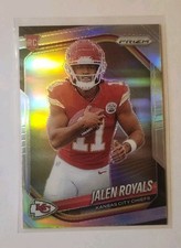 Jalen Royals Rookie True Silver Prism 2025 Panini Prism Football