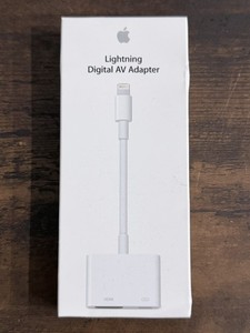 GENUINE Apple Lightning to Digital AV Adapter MD826ZM/A - Lightning to HDMI