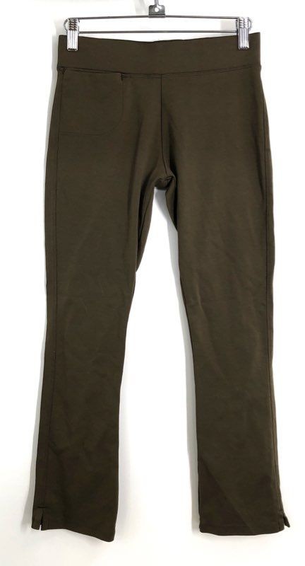 American Giant Women's Olive Green ProModal Blend Pants Made in USA Sz 0
