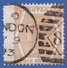 GB SG123 QV 1872 6d PALE BUFF PLATE 11 CI GU