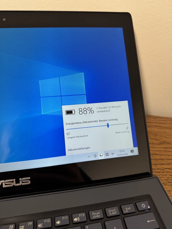 ASUS UX301LAA Notebook PC Touch Windows 10 Intel i7 dunkelblau | Top Zustand - Bild 3 von 4