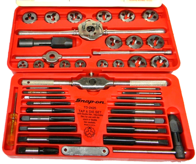 Snap-on 41 PC USA Tap and Die Set TD2425 for sale online | eBay