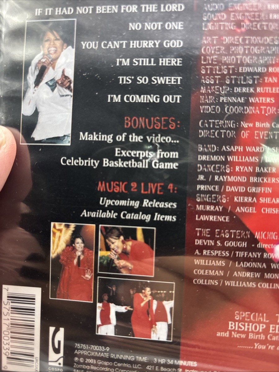 Dorinda Clark Cole - Live (DVD, 2003) for sale online | eBay