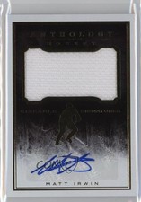 2015 Panini Anthology Sizeable Signatures Jersey /299 Matt Irwin #SS-MI Auto 0v4