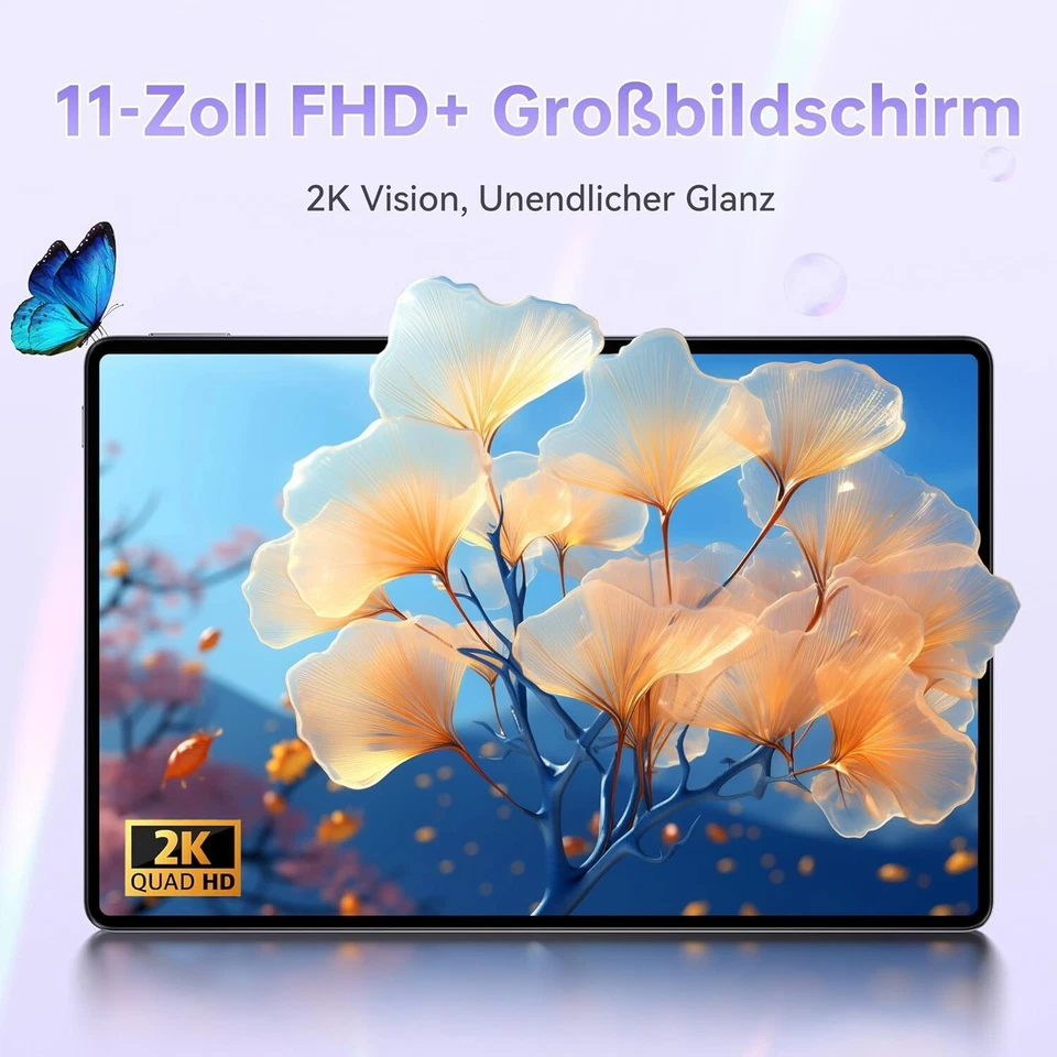 OUKITEL OT8 Android 14 Smart Tablet 30GB + 256GB 8800mAh 11 Zoll Android Tablet - Bild 2 von 4