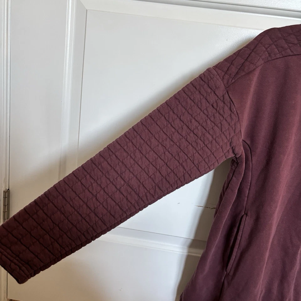 Columbia Quilted Castle Hill Pullover Women’s Medium Quarter Zip Outdoor - Image 2 of 4