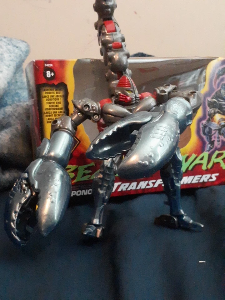 Transformers Beast Wars Vintage Scorponok Sin Misiles. Foto 2 de 4