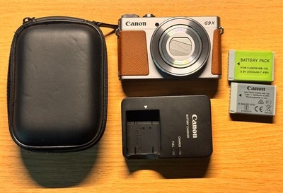 Canon PowerShot G9 X Mark II 20.1MP Digital Camera - Silver