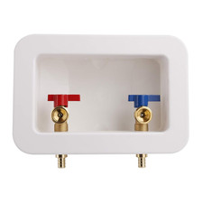 Washing Machine Outlet Box, 1/2-Inch Pex,Plumbing Accessory, PEX Laundry Box  