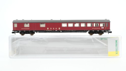 Minitrix N 18402 Speisewagen DSB | Condition: Gebraucht