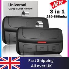 280MHz-868MHz Remote Control Garage Door Opener Multi Frequency Code Garage9673