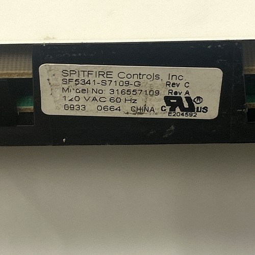 316557109 Frigidaire Oven Control Board White Ovrlay TM-272 - Picture 2 of 3