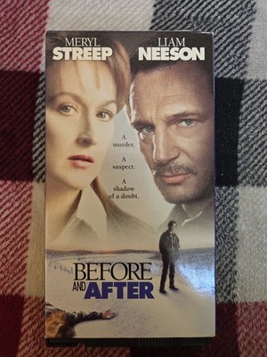 Before and After VHS 1996 Meryl Streep Liam Neeson Former Rental **Buy 2 Get 1**