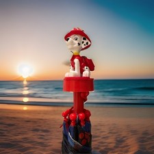 NEW Nickelodeon Paw Patrol Boys/Girls Chase Marshall Figure Handle Umbrella