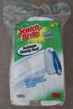 Scotch Brite Handheld Scrubber BRUSH Refill Cleaning Head 3M For Reusable Handle