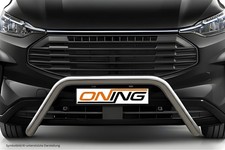 Frontschutzb&uuml;gel f&uuml;r Ford Transit Custom (V710) 2023- &Oslash;70mm Gutachten Edelstahl