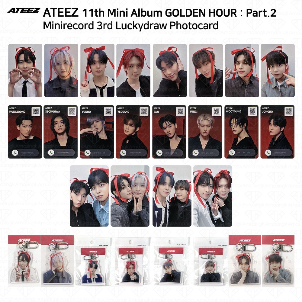 ATEEZ Golden Hour Part.2 MiniRecord Online 3rd Luckydraw