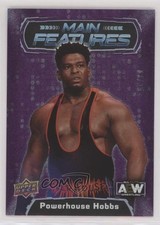 2022 AEW All Elite Wrestling Main Features Purple 3/25 Powerhouse Hobbs 0ss1