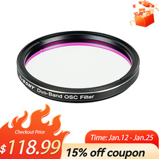 SVBONY SV220 Dual-Band OIII 7nm  H-a 7nm Filters for One-Shot Color Camera