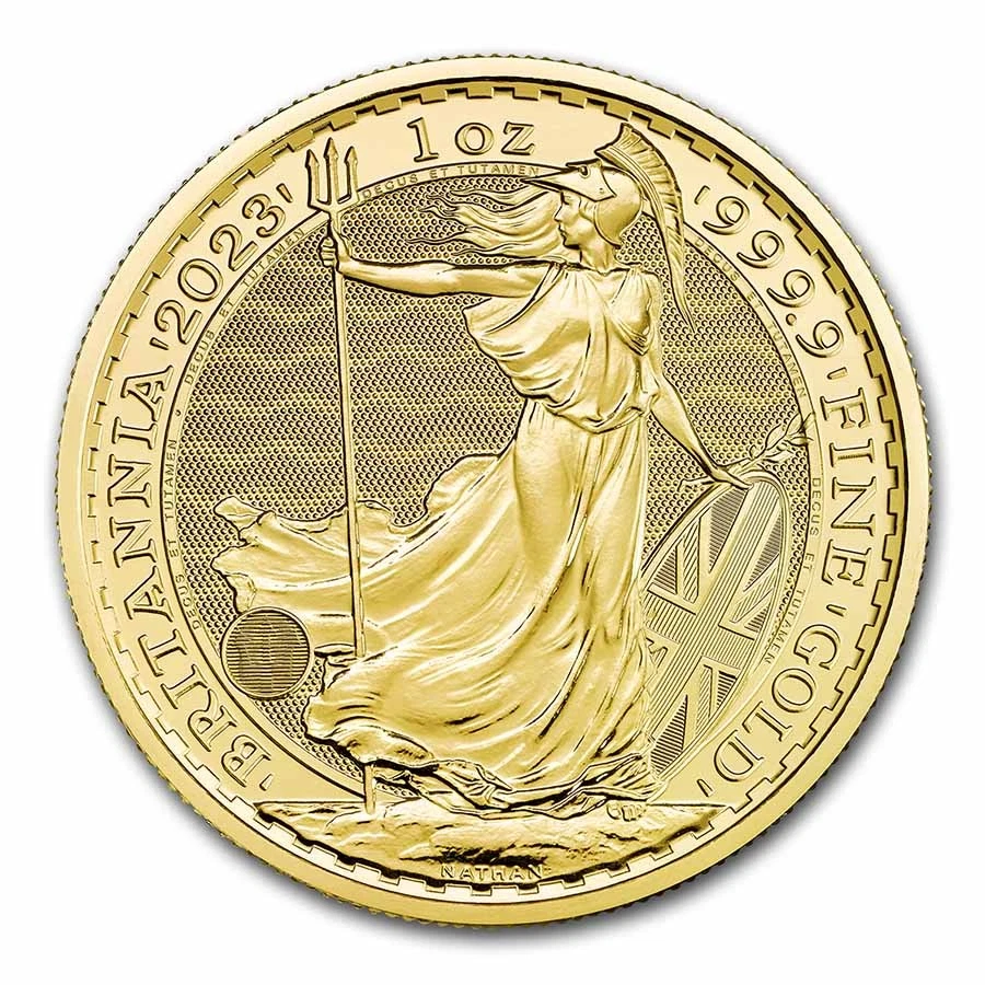 2023 Great Britain 1 oz Gold Britannia BU (Queen Elizabeth II)