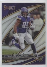 2019 Panini Select Field Level Silver Prizm Alexander Mattison #284 09j5