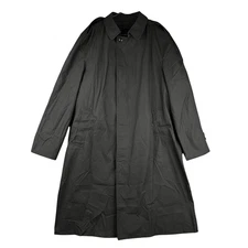 Defense Logistics Agency Quarterdeck Collection Mens Trench Coat 44L Black