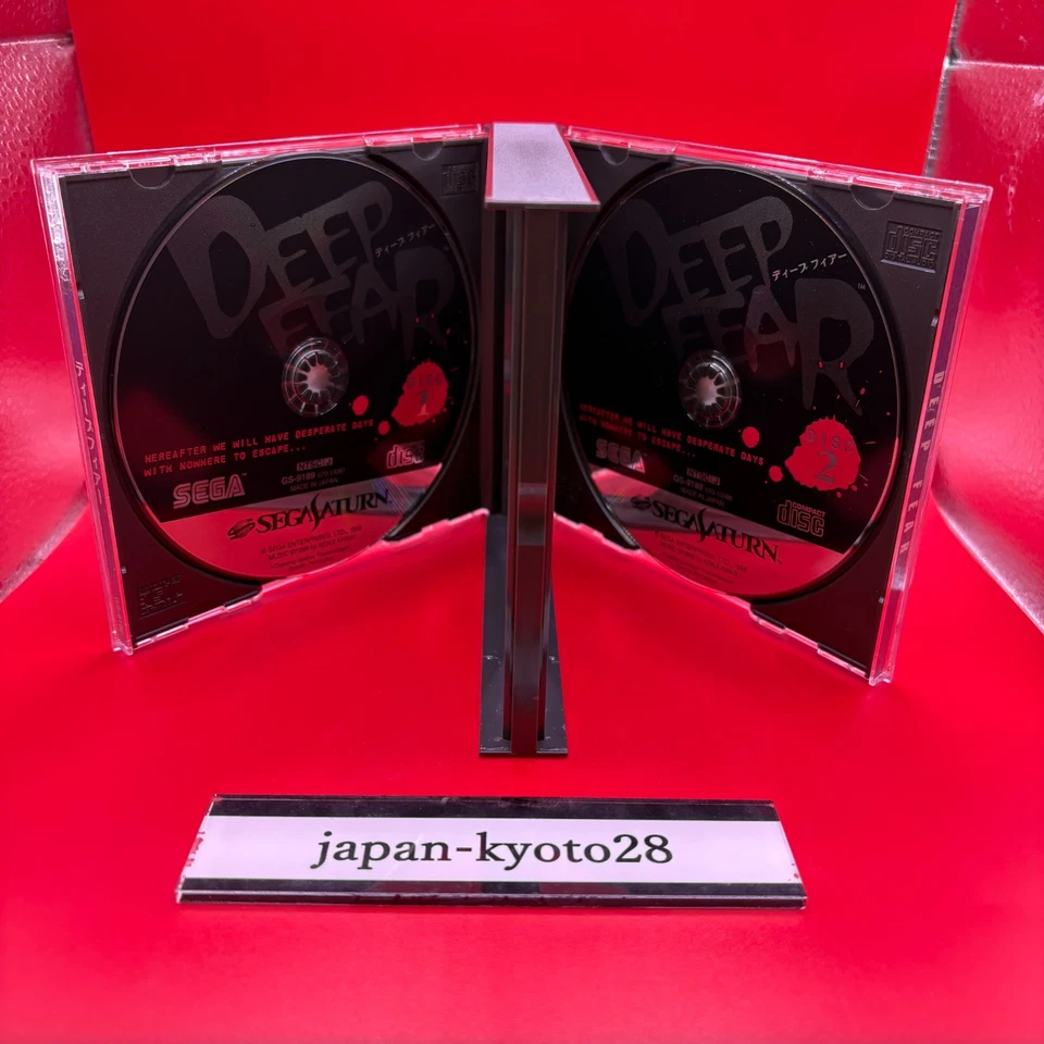 DEEP FEAR SS Sega Saturn From Japan JP - Image 3 of 4