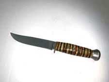 Vintage ED WUSTHOF SOLINGEN Hunting Knife RARE Handle Design