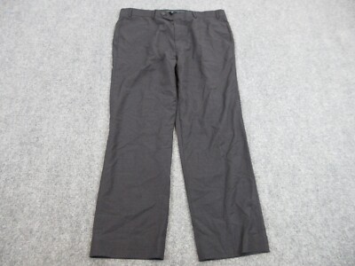 Brooks Brothers Pants Mens 42 Black Slacks Dress Madison Casual