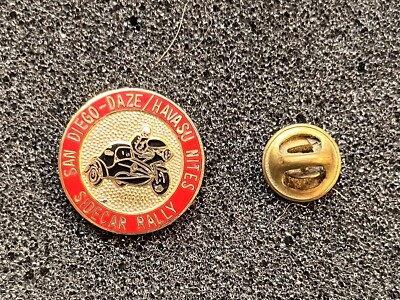 San Diego - Daze / Havasu Nites Sidecar Rally Vintage Pin