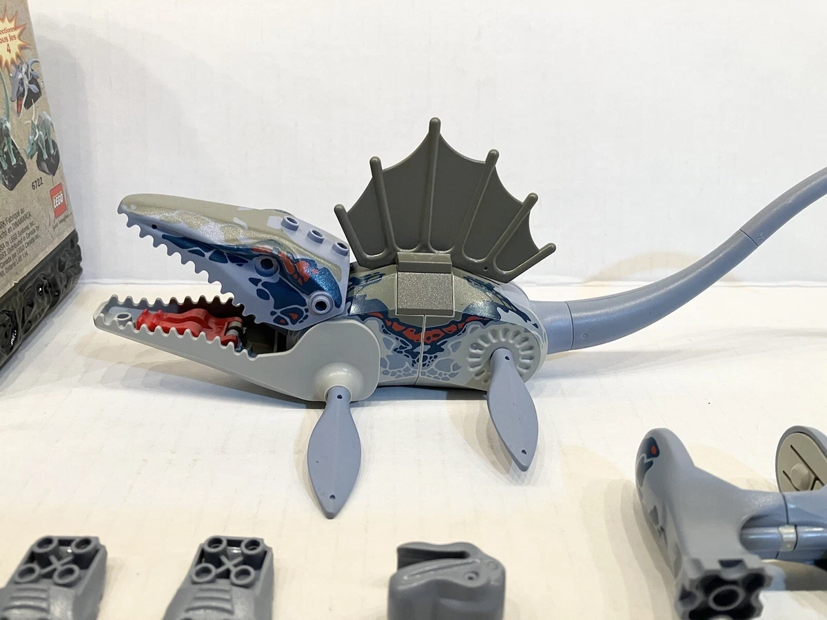 Lego Dino Dinosaurs Mosasaurus 6721 Complete w Canister Instructions Read