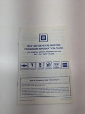 19891990 Gmc General Motors Consumer Information Guide Passenger Cars Trucks 19891990 Gmc General Motors Consumer Information Guide Passenger Cars Trucks