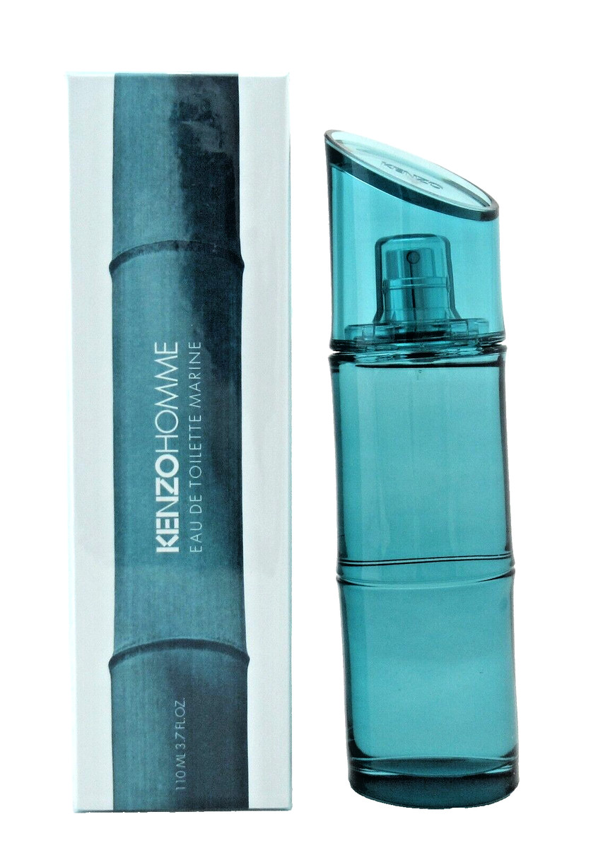 Kenzo Homme MARINE 3.7 oz./110 ml. Eau de Toilette Marine Spray for Men New