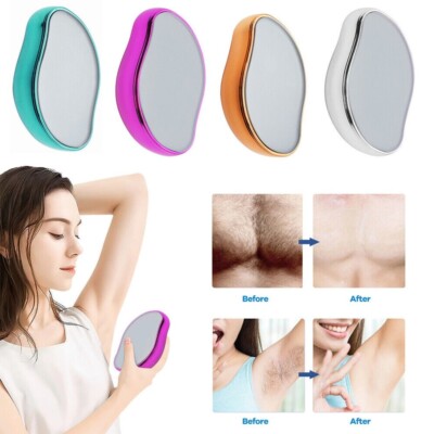 Painless Magic Crystal Hair Remover Hair Eraser Stone For Body Arms ...