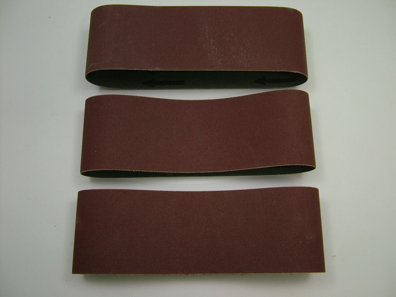 Sanding belts 60 x 400mm fine 180 grit,pack of 6 belts,premium quality European