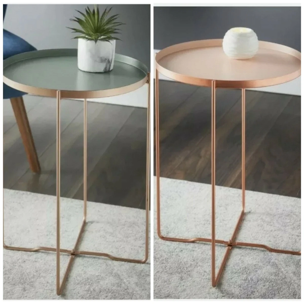 Deco glam side on sale table