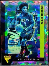 2020-21 Panini Flux Kevin Porter Jr. Cracked Ice #62 Rockets C018
