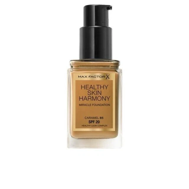 Max Factor Healthy Skin Harmony Foundation SPF 20  Caramel 85 New - Image 2 of 2