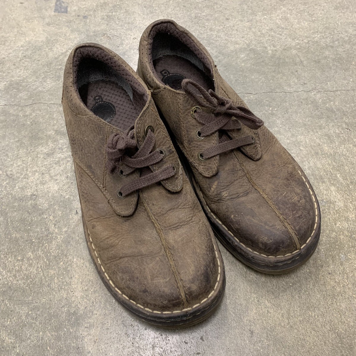 Dr. Martens Men\'s SZ 11 Brown Leather Lace Up Oxford 11232 Split Toe Y2K Dr Martens 11232 Split Toe 3 Eye Lace Up | Mercari main image 2