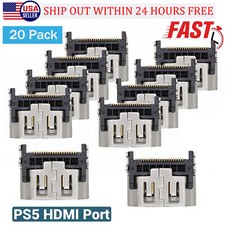 20Pack HDMI Port Connector Socket For Sony PlayStation 5 HDMI PS5 Replacement