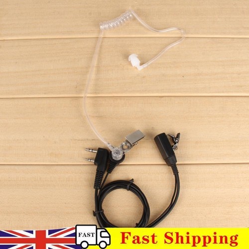 2 Pin Walkie Talkie Earpiece Headset Privacy Earpiece Headset for Kenwood Radio