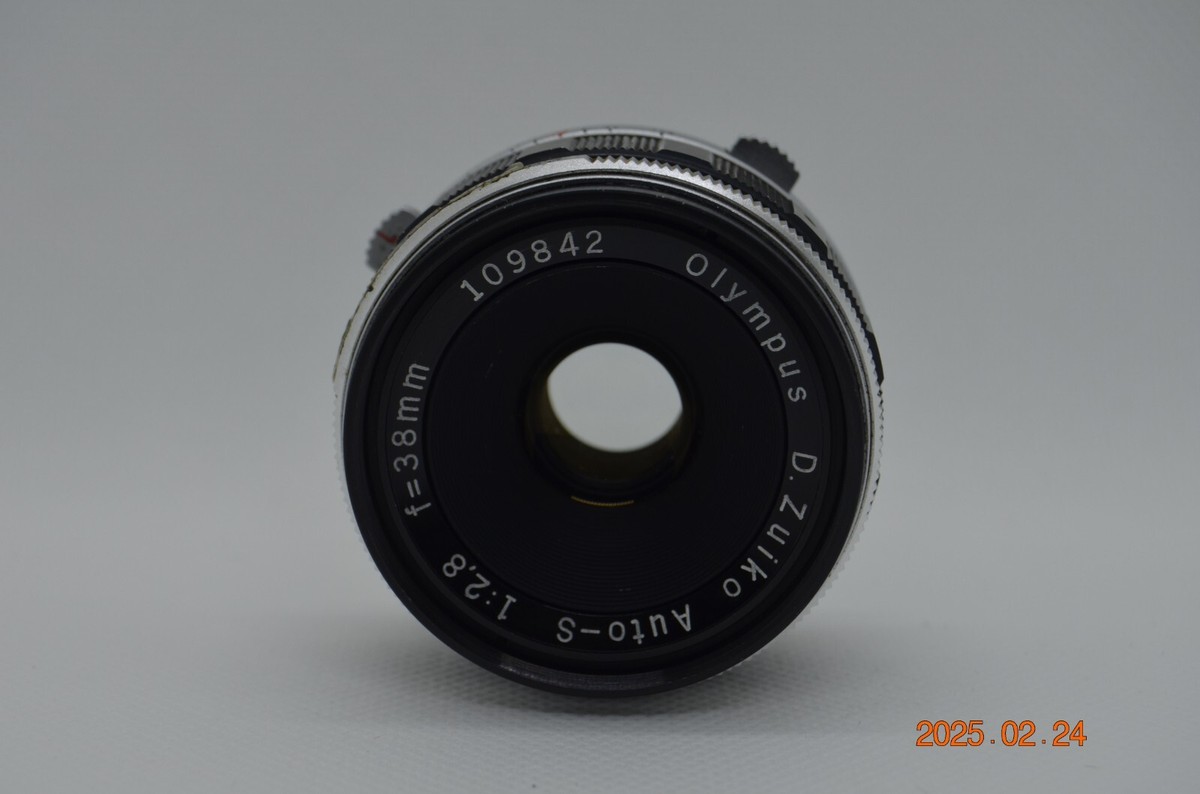 Excellent-] Olympus D.Zuiko Auto-S 38mm F2.8 lens for Pen F
