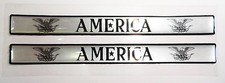 Vintage 80s 90s Automotive Door Handle Insert Accent Trim America